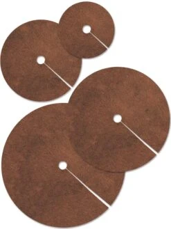 Coco Coir Tree Rings, Set Of 2 -Garden Care Shop 35213 001E tif