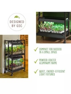 Compact 2-Tier SunLite® Garden -Garden Care Shop 39 414 7