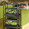 Compact 2-Tier SunLite® Garden 1 Compact 2-Tier SunLite® Garden -Garden Care Shop 39414 005 grow lights with two shelves small tif