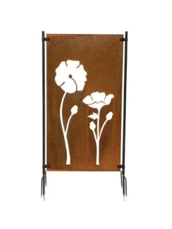 Poppy Corten Steel Screen 9 Poppy Corten Steel Screen -Garden Care Shop 3 4 crop 8612984 3178
