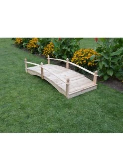 Acorn Garden Bridge Unfinished 3' X 8' -Garden Care Shop 3 4 crop 8613404 02V