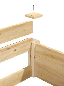 2-Tier Pine Raised Garden Bed, 4'x8' -Garden Care Shop 8588181 04v 3