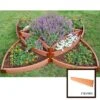 Classic Sienna Versailles Sunburst Raised Garden Bed With 2" Boards -Garden Care Shop 8588252 01v