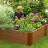 Classic Sienna Raised Bed, 16 1/2" High With 2" Boards -Garden Care Shop 8588262 01V tif