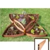Classic Sienna Raised Garden Bed Versailles Sunburst With 1" Boards -Garden Care Shop 8589503 01v
