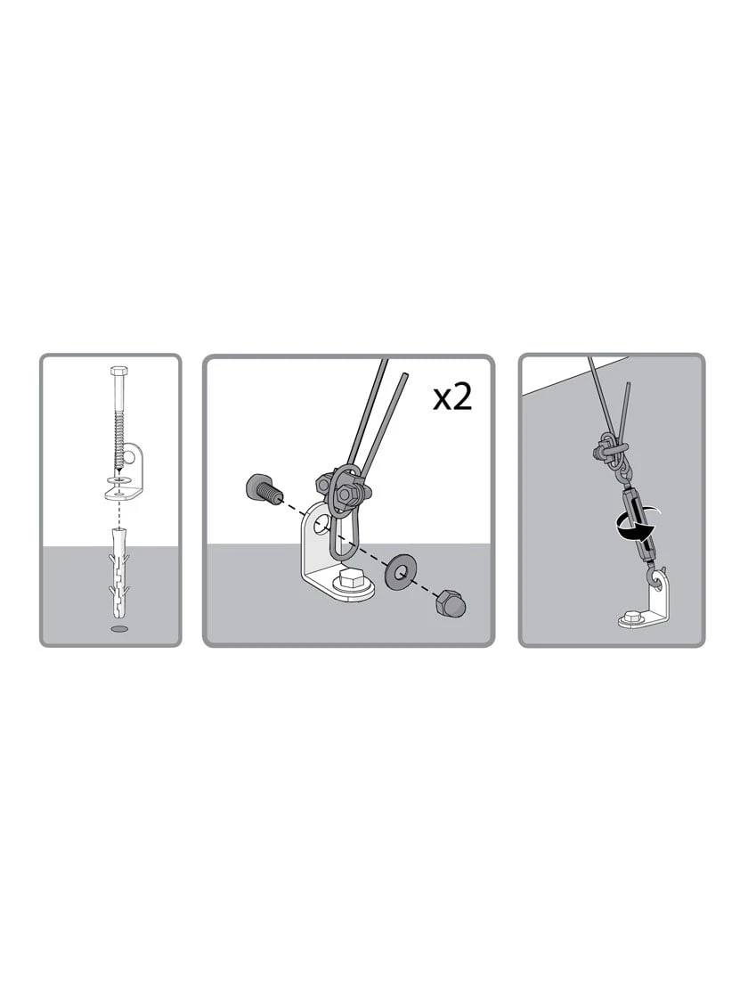 Canopia® By Palram Anchoring Kit For The Palram - Canopia Greenhouses 9 Canopia® By Palram Anchoring Kit For The Palram - Canopia Greenhouses - Image 7