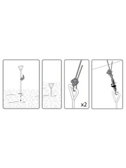 Canopia® By Palram Anchoring Kit For The Palram - Canopia Greenhouses 14 Canopia® By Palram Anchoring Kit For The Palram - Canopia Greenhouses -Garden Care Shop 8591357 08v 1