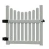 Cottage Vinyl Picket Gate -Garden Care Shop 8593654 01v cottage vinyl picket gate new england white