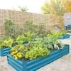 Demeter Corrugated Metal Raised Bed, 34" X 68" -Garden Care Shop 8594183 0400 tif