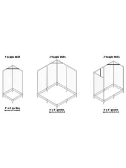 Stack & Extend Veggie Wall 12 Stack & Extend Veggie Wall -Garden Care Shop 8595683 03V 3 4