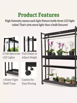 LED SunLite® High Intensity 2-Tier Garden -Garden Care Shop 8596023 4