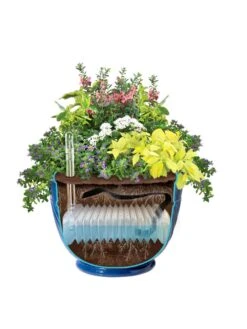 Mazzano Self-Watering Planters 12 Mazzano Self-Watering Planters -Garden Care Shop 8596570 SWMazzano19 Blue art tif