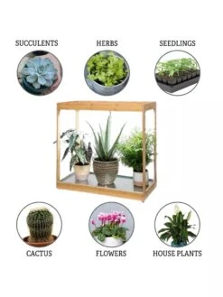 Medium Bamboo LED Grow Light Garden 23 Medium Bamboo LED Grow Light Garden -Garden Care Shop 8597883 3