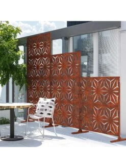 Veradek 2-Panel Privacy Screen Set, Star 17 Veradek 2-Panel Privacy Screen Set, Star -Garden Care Shop 8599214 04v