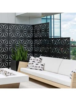 Veradek 2-Panel Privacy Screen Set, Star 20 Veradek 2-Panel Privacy Screen Set, Star -Garden Care Shop 8599214 10v