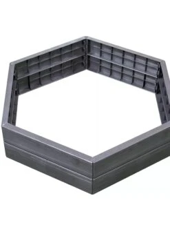 Exaco Hexagonal Raised Garden Bed Planter 8 Exaco Hexagonal Raised Garden Bed Planter -Garden Care Shop 8599285 04V tif