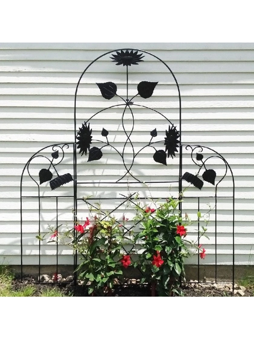 Achla Designs Sunflower Garden Trellis 4 Achla Designs Sunflower Garden Trellis - Image 2