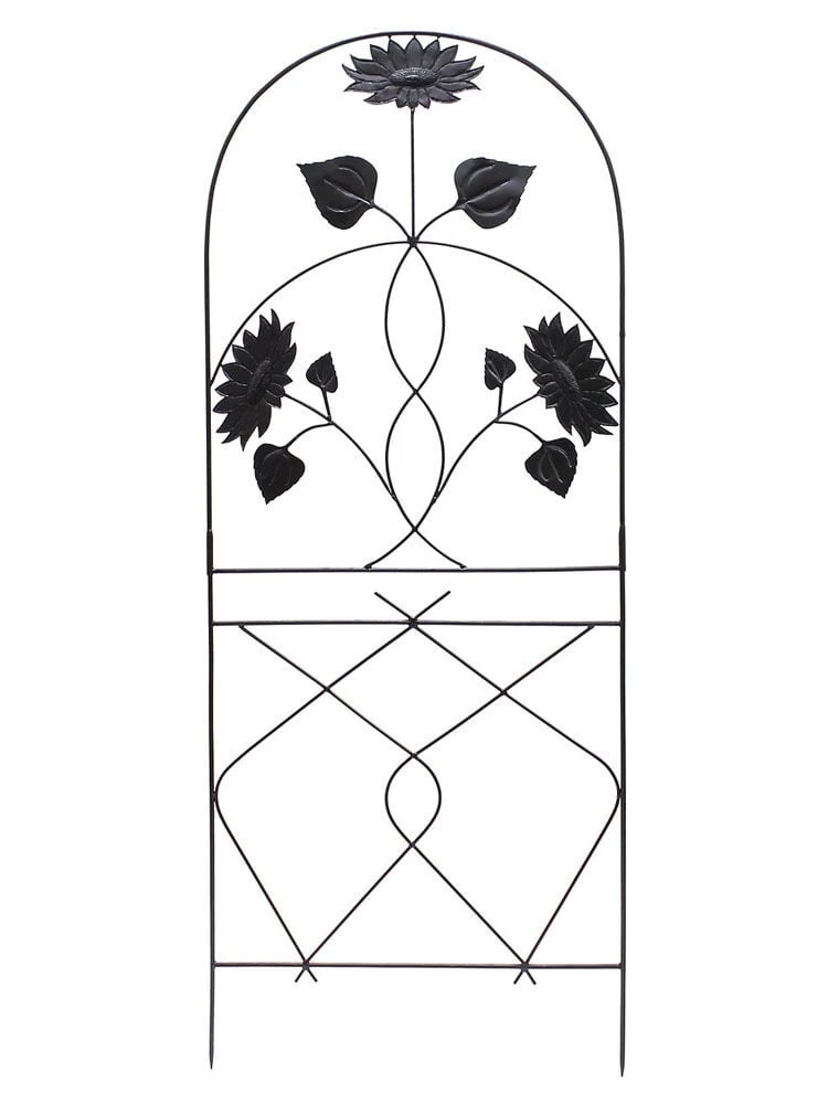 Achla Designs Sunflower Garden Trellis 3 Achla Designs Sunflower Garden Trellis