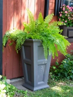 Fairfield Self-Watering Tall Patio Planters, 34” -Garden Care Shop 8600109 13V tif