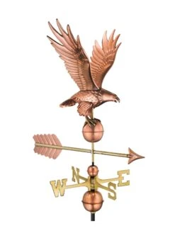 Freedom Eagle Copper Weathervane -Garden Care Shop 8600277 03v