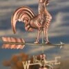 Rooster Copper Weathervane 2 Rooster Copper Weathervane -Garden Care Shop 8600283 01v rooster copper weathervane