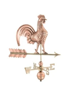 Rooster Copper Weathervane -Garden Care Shop 8600283 04v