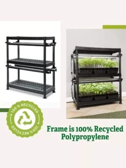 Stack-n-Grow Lights - 2-Tier System 16 Stack-n-Grow Lights - 2-Tier System -Garden Care Shop 8608905 3