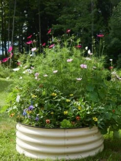 Birdiesβ’ Round Metal Raised Bed