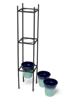 Steel Vertical Plant Stand With Metal Pots -Garden Care Shop 8609183 4967 tif