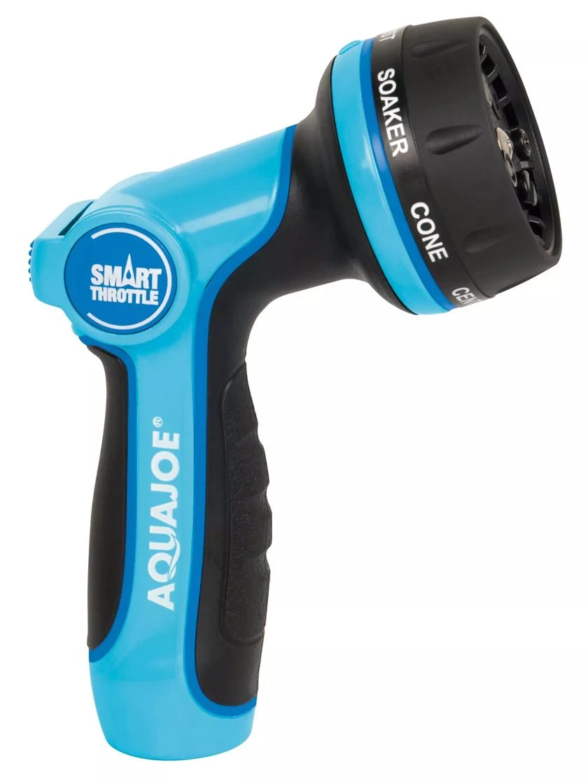 Aqua Joe AJHN102 Heavy Duty Indestructible Metal Multi Function Adjustable Hose Nozzle With Smart Throttle 3 Aqua Joe AJHN102 Heavy Duty Indestructible Metal Multi Function Adjustable Hose Nozzle With Smart Throttle