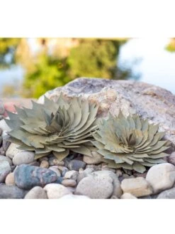 Desert Steel Spiral Aloe Sculpture 14 Desert Steel Spiral Aloe Sculpture -Garden Care Shop 8610749 04v