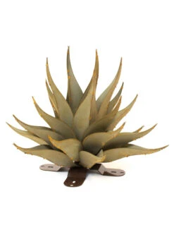 Desert Steel Sharkskin Agave Sculpture -Garden Care Shop 8610754 01v desert steel sharkskin agave small
