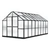 MONT Growers Edition Greenhouse, 8' X 16' -Garden Care Shop 8611196 mont 16 grower black