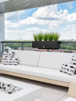 Veradek Metallic Series Railing Planters -Garden Care Shop 8611610 06v