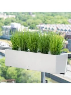 Veradek Metallic Series Railing Planters
