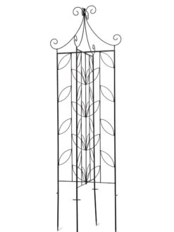 4 Sided Leaf Obelisk, 72" 7 4 Sided Leaf Obelisk, 72" -Garden Care Shop 8611658 3774 tif