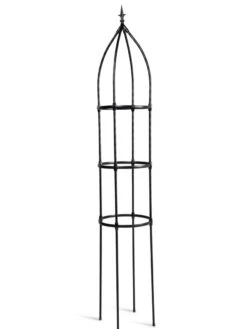 Fleur De Lis Obelisk, 86.8" -Garden Care Shop 8611664 3760 tif