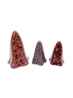 Potting Shed Tinkling Toadstool Sculptures, Set Of 3 -Garden Care Shop 8611730 spr 08v potting shed tinkling toadstool sculptures set of 3 spring