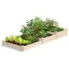 3-Tier Pine Raised Garden Bed, 4'x12' -Garden Care Shop 8612254 02v 3 tier pine raised garden bed 4x12 feet