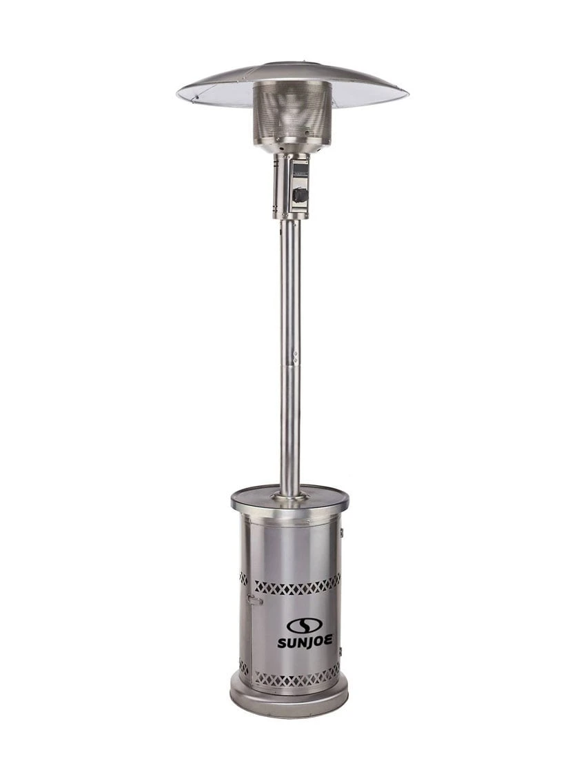 Sun Joe® 48000-BTU Max Stainless Propane OD Patio Heater W/Wheels And Built In Bar Table 3 Sun Joe® 48000-BTU Max Stainless Propane OD Patio Heater W/Wheels And Built In Bar Table
