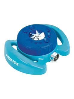 Aqua Joe® AJ-TSSBM Indestructible 9-Pattern Metal Turret Sprinkler -Garden Care Shop 8612869 02v