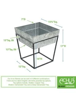 Achla Designs Arne Plant Stand 15 Achla Designs Arne Plant Stand -Garden Care Shop 8612898 04v