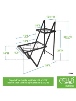 Achla Designs Duet Plant Stand 7 Achla Designs Duet Plant Stand -Garden Care Shop 8612905 02v