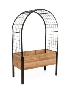 2’ X 4’ Arch Trellis For Planter Boxes -Garden Care Shop 8612976 0006