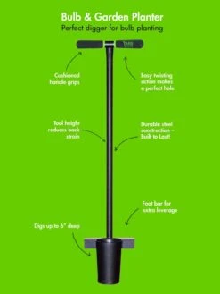 Yard Butler® Long Handled Bulb Planter 7 Yard Butler® Long Handled Bulb Planter -Garden Care Shop 8613157 03v