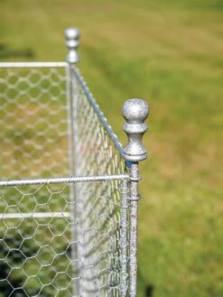 Tall Chicken Wire Critter Fence With Gate 21 Tall Chicken Wire Critter Fence With Gate -Garden Care Shop 8613260 0082