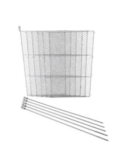 Tall Chicken Wire Critter Fence Extension Panel, Set Of 2 -Garden Care Shop 8613260 6107 1