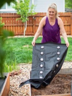 SeedSheets Organic Vegetable Garden, Spicy Sinola Salsa, 4' X 8' -Garden Care Shop 8613295 10V