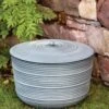 Ribbed Hose Pot With Lid 1 Ribbed Hose Pot With Lid -Garden Care Shop 8613332 0025 ribbed hose pot with lid