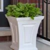 Cambridge Tall Planter, 18" Height -Garden Care Shop 8613523 10V cambridge tall planter 18 inches